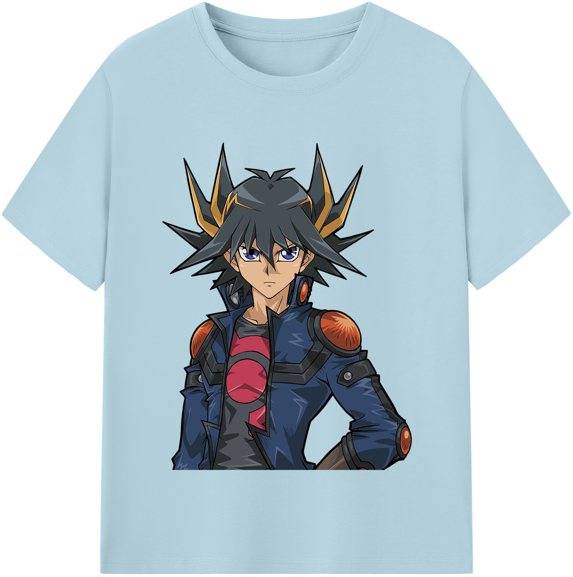 （画像用） 遊☆戯☆王 Yu-Gi-Oh! 綿100％半袖Tシャツ（フロントプリント）